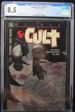 Batman: The Cult #1 CGC 8.5 White Pages Embossed Cover 1988 DC Comics