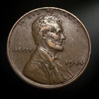 1944 P Philadelphia Lincoln Wheat Penny  G/ VG