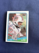 1988 Topps #193 Mark Duper Miami Dolphins Football Card