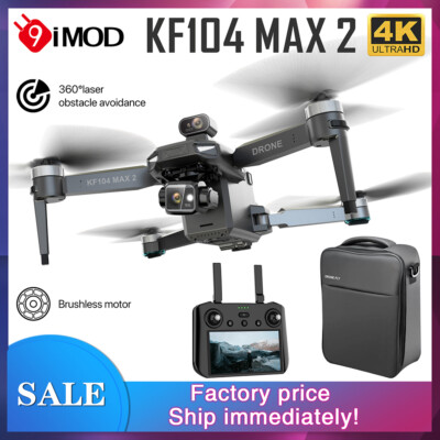 Drone KF104 MAX 4K HD – GPS, Cardan 3 Axes Anti-secous, évitement Obstacles, Quadrirotor