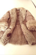 ORIGINAL SPANISH SHEEPSKIN COAT REAL LEATHER AND LAMBSKIN
