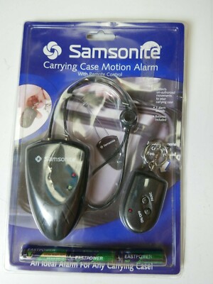 Samsonite Carrying Case Luggage Suitcase Briefcase Alarm with Remote Free Ship