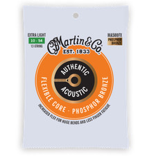 Martin MA500FX 10-54 12 String Flexible Core Acoustic Guitar Strings 1-3 Pack