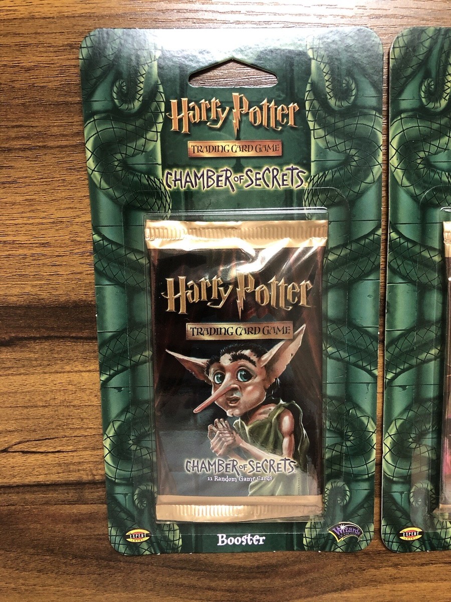 Harry Potter TCG Chamber of Secrets Blister Booster Pack 11 Cards