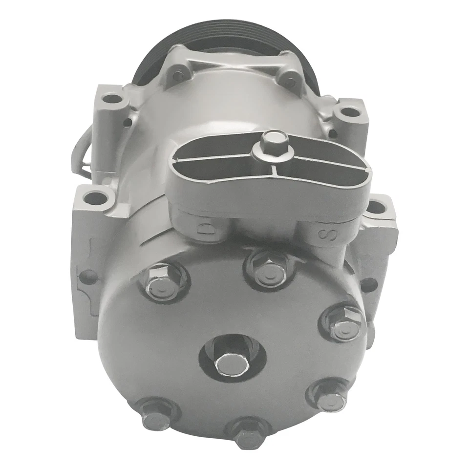 Compresor de aire acondicionado RYC remanufacturado FG550 para Jeep TJ 2,5, 4,0 L 1997 1998 1999 Foto 3 de 3