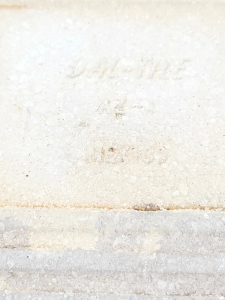 Par de azulejos decorativos Dal-Tile remaches Monterrey México pintados a mano Foto 3 de 4