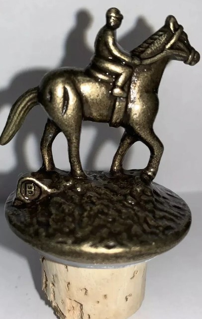 Blanton s Bourbon Bottle Stopper Horse Letter B EBay