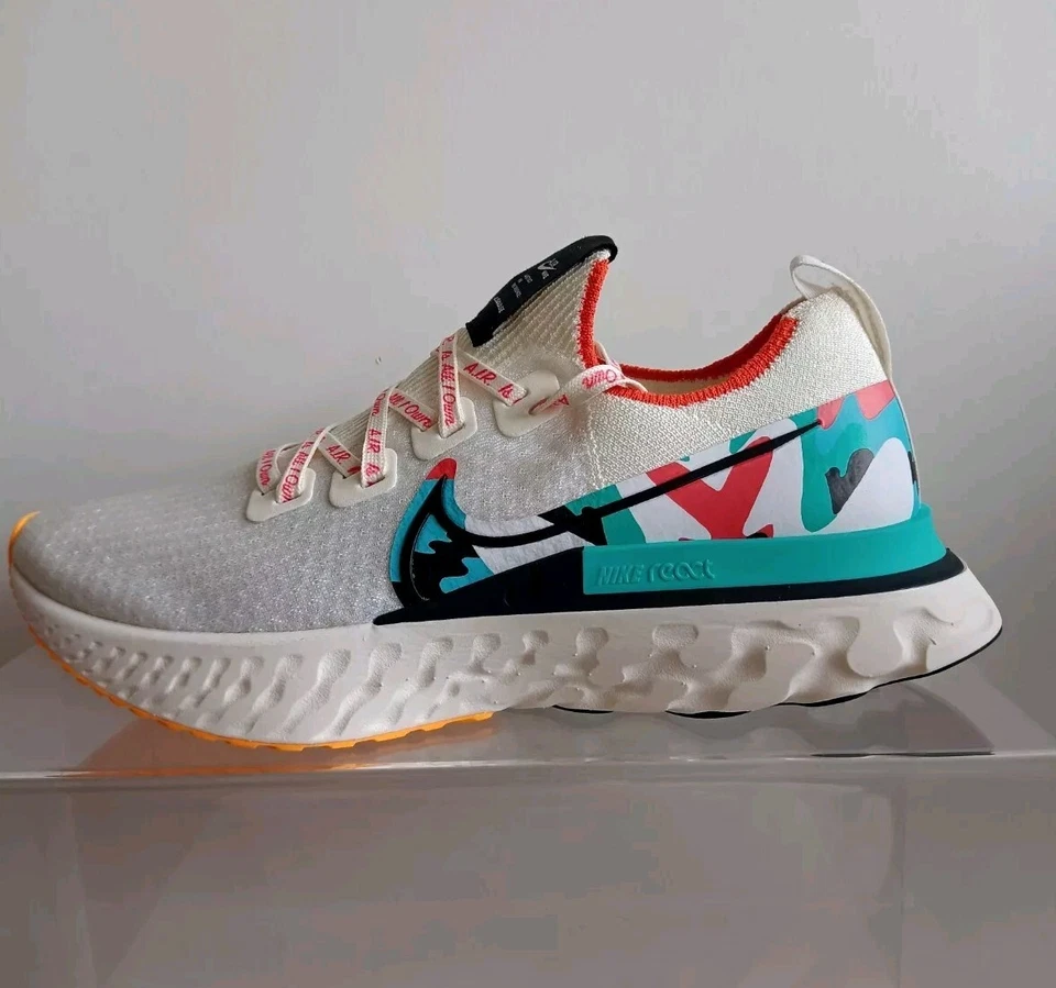 NIKE REACT INFINITY RUN FLYKNIT AS A.I.R. SIZE UK 6.5 EUR 40.5 (CV9312 100) - Image 3 of 4