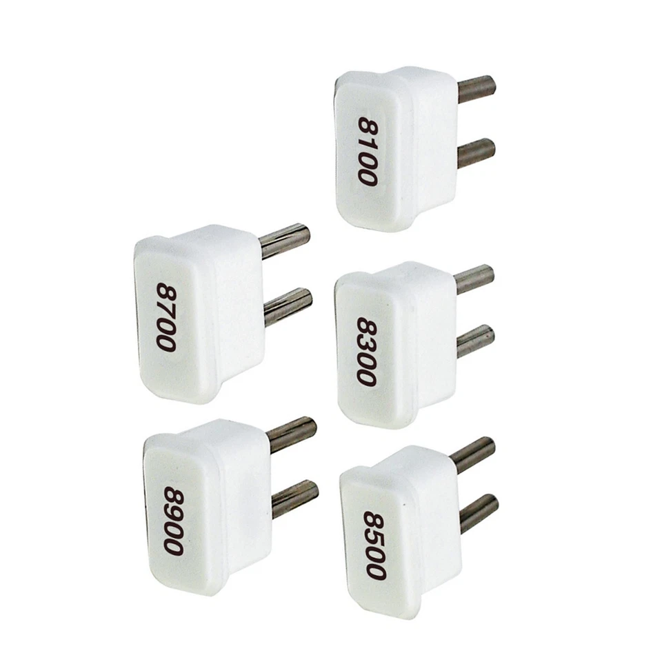 MSD Serie 8100 a 8900 Módulos RPM Blanco Conjunto de Cinco con Incrementos Extraños #87481 Foto 4 de 4