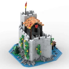 ZITIANYOUBUILD 10305 Alternative Build: Castle Outpost Lookout Point 1232 Piece
