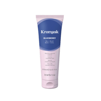 Maske Für Gefärbtes Haar INEBRYA Kromask Färbemaske Blueberry 250ml