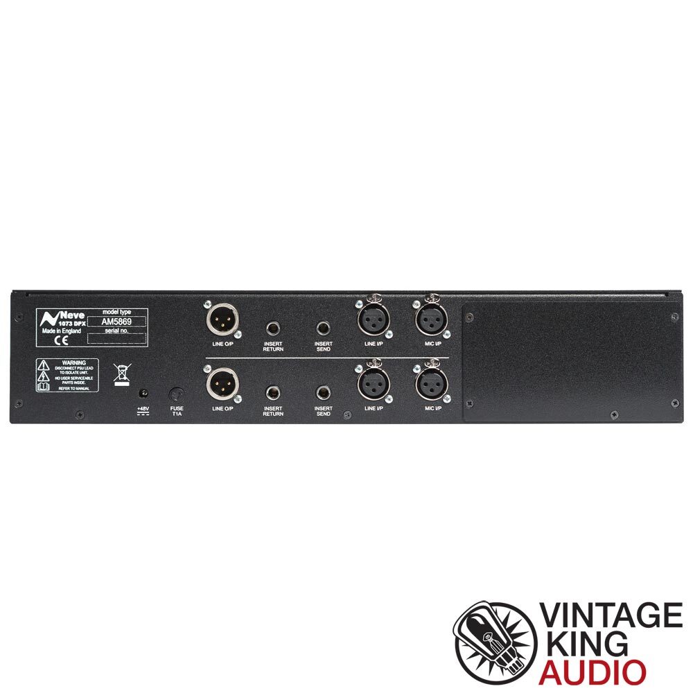 Neve 1073DPX DualChannel Microphone/Line/DI Preamp/EQ 2U 19" RackMount 700615306688 eBay