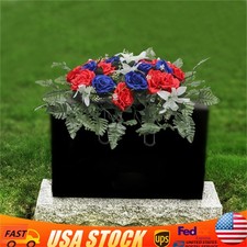 Artificial Flowers for Headstone Outdoor Grave Decorations Cemetery Flowers New