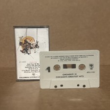 CHICAGO IX - GREATEST HITS - COLUMBIA RECORDS/CBS INC. - CASSETTE