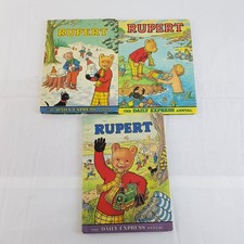 Rupert Bear The Daily Express Annuals 1974 1975 1976 Books