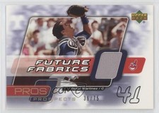 2005 Upper Deck Pros & Prospects Future Fabrics Gold /75 Victor Martinez #VM 7iu