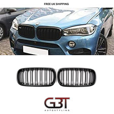 FITS BMW X5 F15 F85 X5M X6 F16 F86 X6M FRONT KIDNEY GRILLES DOUBLE SLAT GRILLE