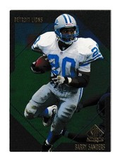 BARRY SANDERS 1997 UPPER DECK SP AUTHENTIC #83