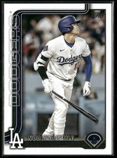 Nod and Smile 2025 Topps Update #US84 Los Angeles Dodgers