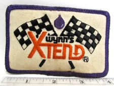 Vintage Wynn's Xtend Jacket Patch Oil Treatment Fuel Cleaning Lakeland Florida
