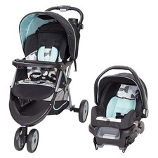 Baby Trend 35 Travel System Stroller Car Seat Combo for Baby, Dots Open Box 