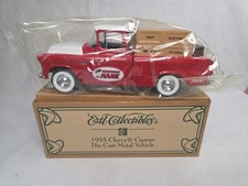 ERTL Collectibles 1955 Chevy Cameo DieCast Metal Vehicle Bank 1/43 Hardware Hank