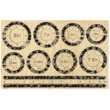 Bead Boards for Jewelry Making, Bamboo Beading Board for Jewelry Bracelet Mak...