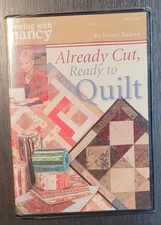 Sewing With Nancy Zieman Already Cut, Ready To Sew 2008 DVD