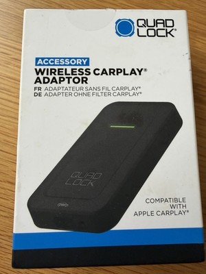Quad Lock Wireless Carplay Adapter - Kabelloses Carplay für Dein Fahrzeug