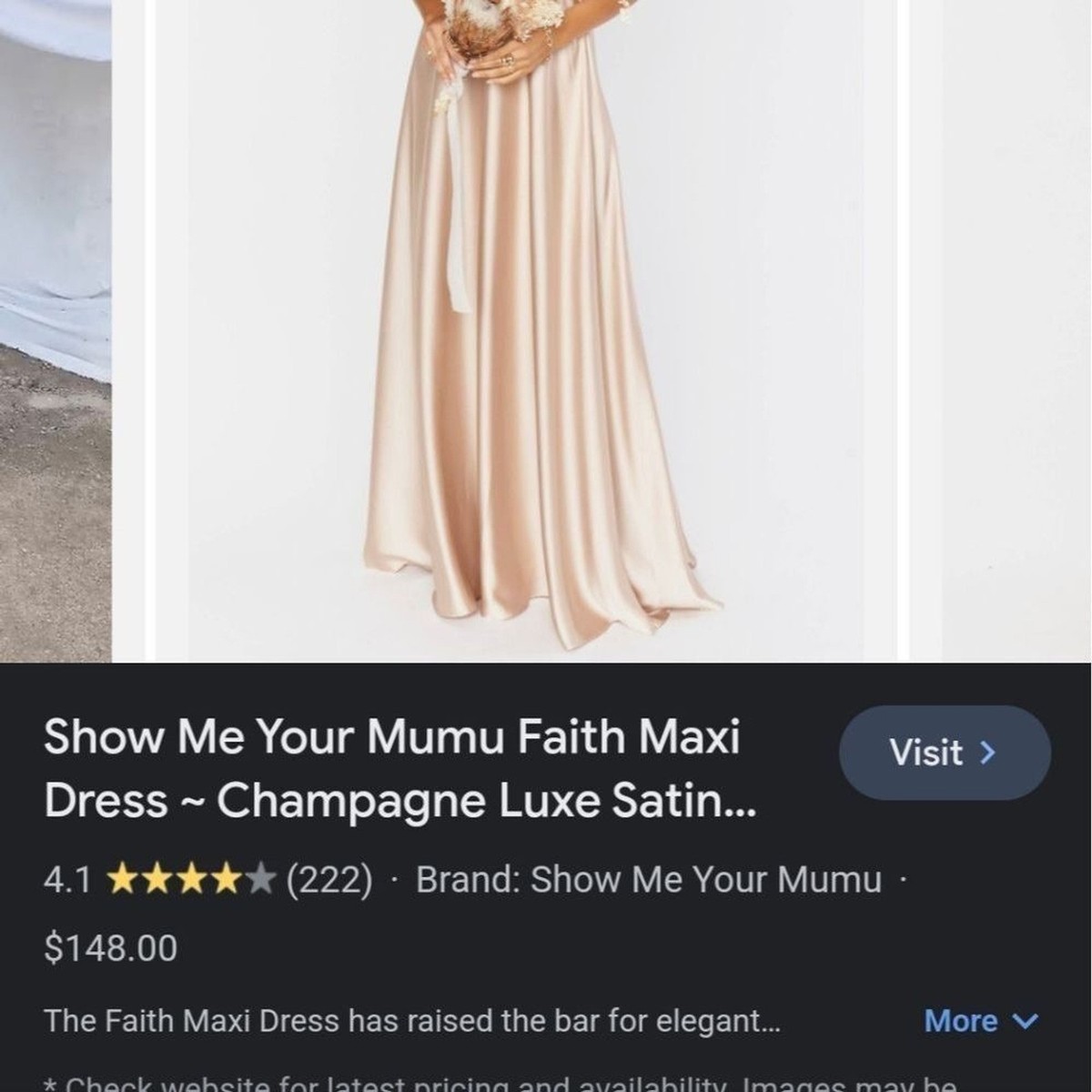 faith maxi dress champagne luxe satin Faith Maxi Dress ~ Moss Green Luxe Satin XS