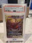 2019 Pokemon Sun & Moon Team Up Gengar Mimikyu GX #53 PSA 6
