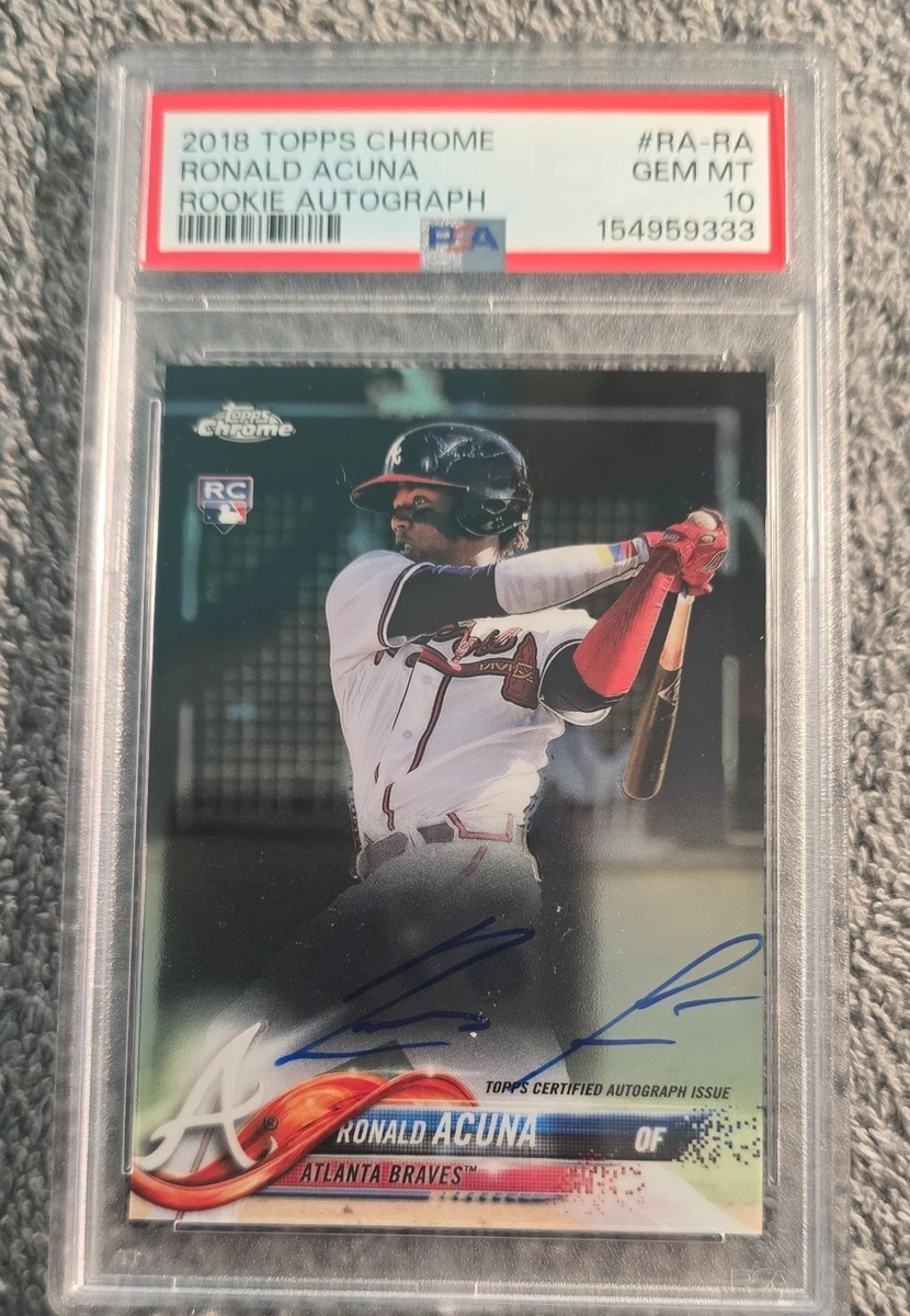 Topps Baseball 2018 Season Ronald Acuña Jr. Sports Trading Cards