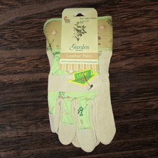 Ladies Garden Gloves   Leather Palm, Reinforc...