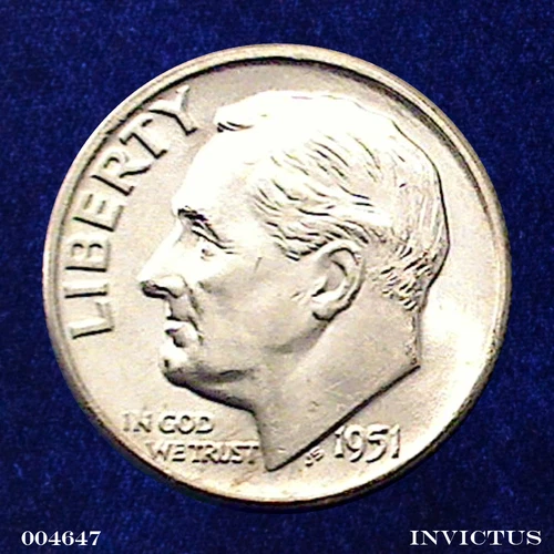 1951-D Roosevelt Dime (Brilliant & Uncirculated)