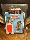 Vintage Star Wars ROTJ R2-D2 65 Back - A Card Back Unpunched