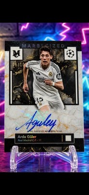   Arda Guler Auto /10 Topps Museum Marbleized 2024-25 Real Madrid RC?   SSP