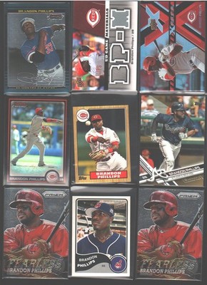    Brandon Phillips Pick Your Favorite (Drop Down) Jersey Refractor S/N