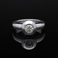 Solitaire Diamant Ring Verlobung 585 Gold Wert: 4.000 EUR Deta Schmuck Top Preis