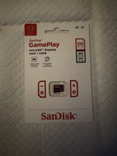 SanDisk Gameplay MicroSD Express Card 512GB Compatible with Nintendo Switch 2