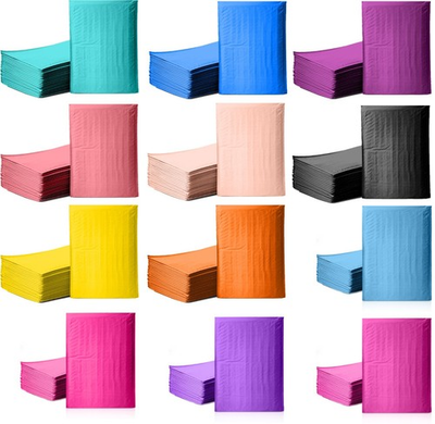 #ad ANY SIZE POLY BUBBLE MAILERS SHIPPING MAILING PADDED BAGS ENVELOPES COLOR $98.70