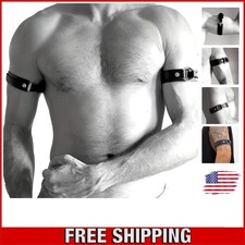 Adjustable Men's Body Harness   Unique Punk Style for Roleplay  Nightclubs