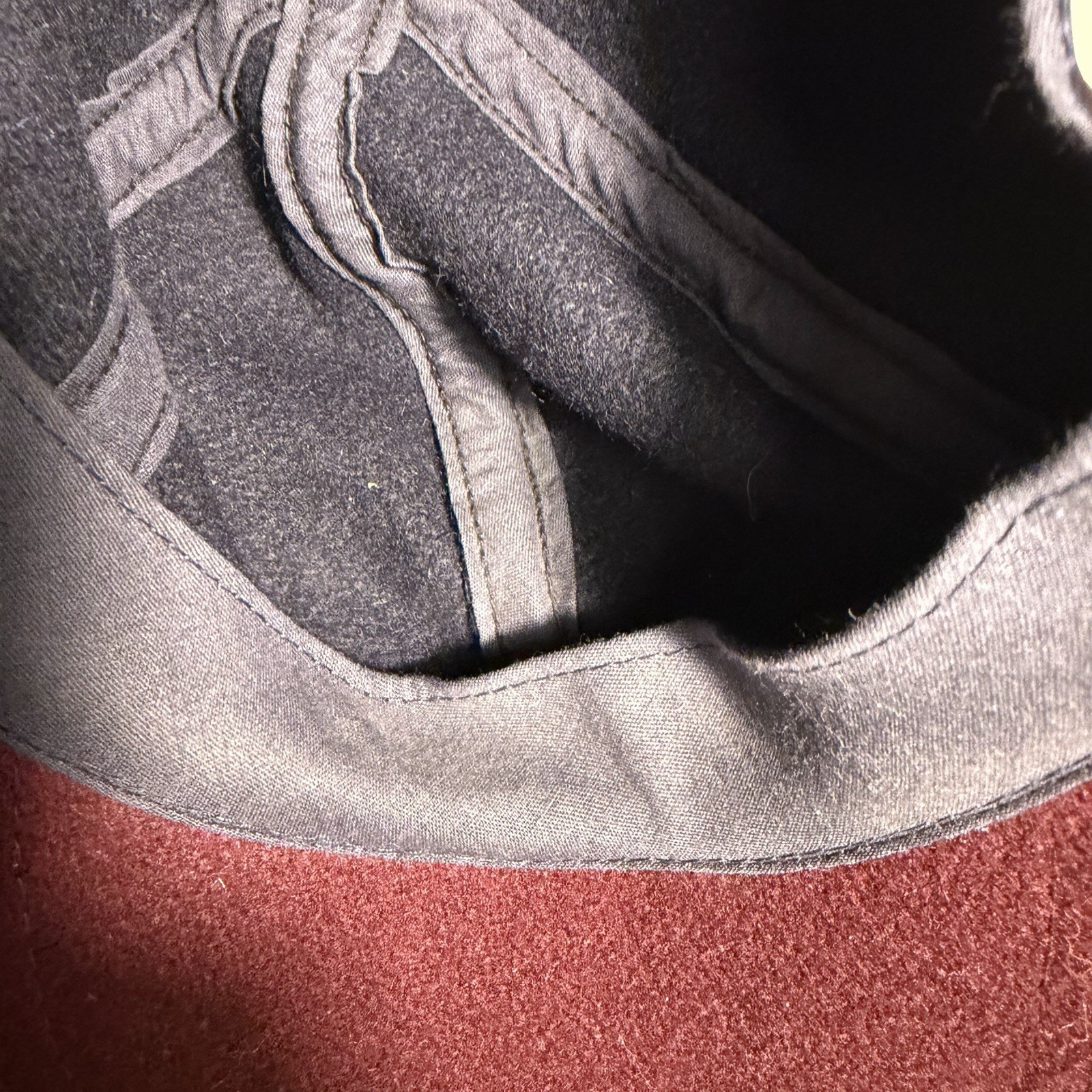 Wool Adjustable Baseball Hat Cap Amalgamated Clot… - image 5