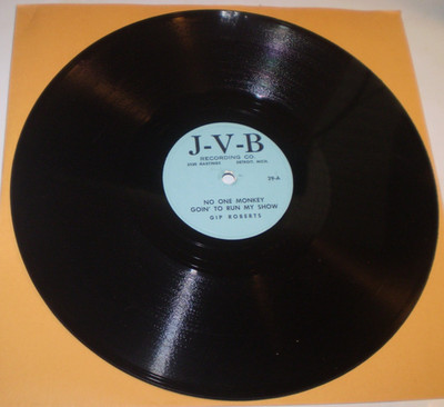 GIP ROBERTS J-V-B JVB DETROIT 29 NO ONE MONKEY SANDMAN Rare 1st Press 78 E++