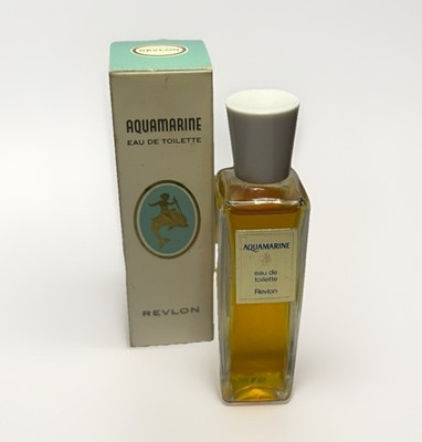 Revlon Aquamarine 25ml EDP Women 1940s Vintage Discontinued With Box