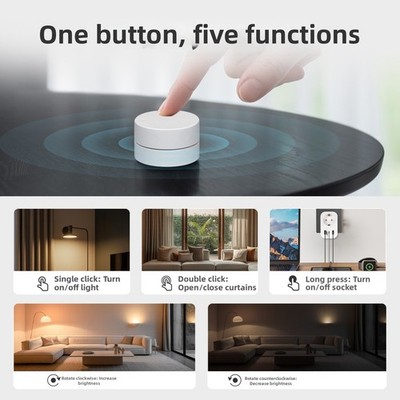 Für Tuya für Zigbee Wireless Smart Switch Fernbedienung für Multi-Szene Setup
