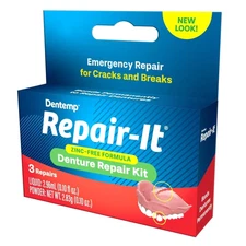 Repair-It Denture Repair Kit, Zinc Free 1 Kit