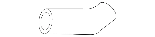 Mangueira superior genuína Nissan 21501-1NA0A - Imagem 2 de 4