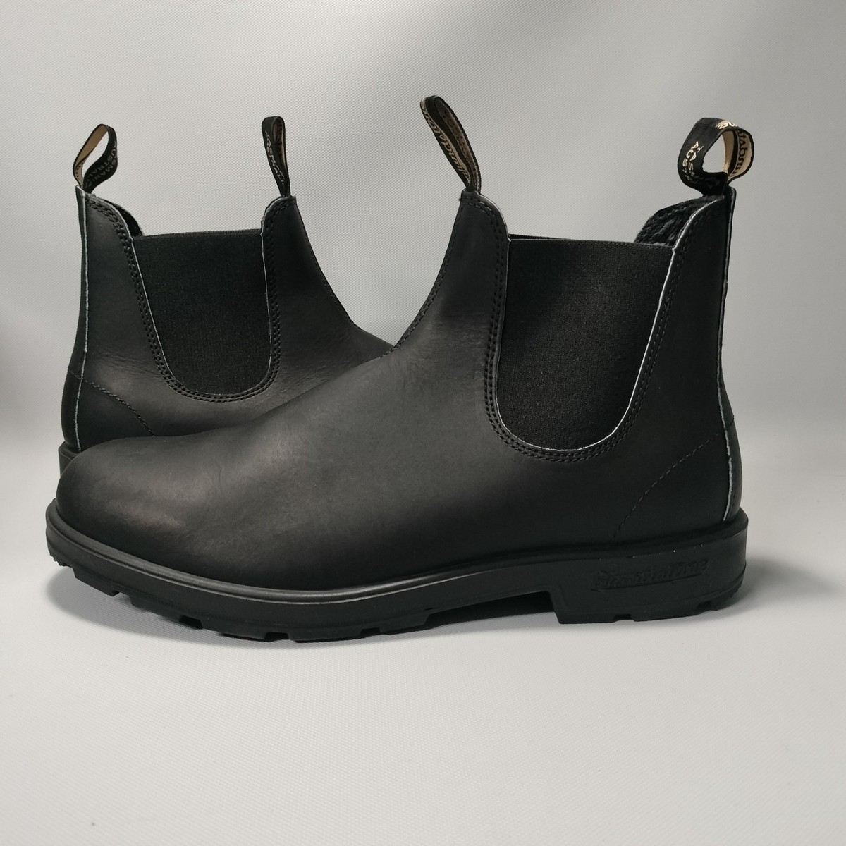 Blundstone #510 Black Chelsea Premium Leather Boots Mens NIB 