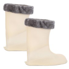 1 Pair Boot Liners For Women - Warm Insulated Mid-Calf Rain Boots Liner Socks -