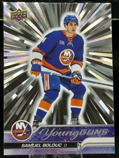 Samuel Bolduc 2023-24 Upper Deck Young Guns #209 - Silver Outburst -Islanders RC